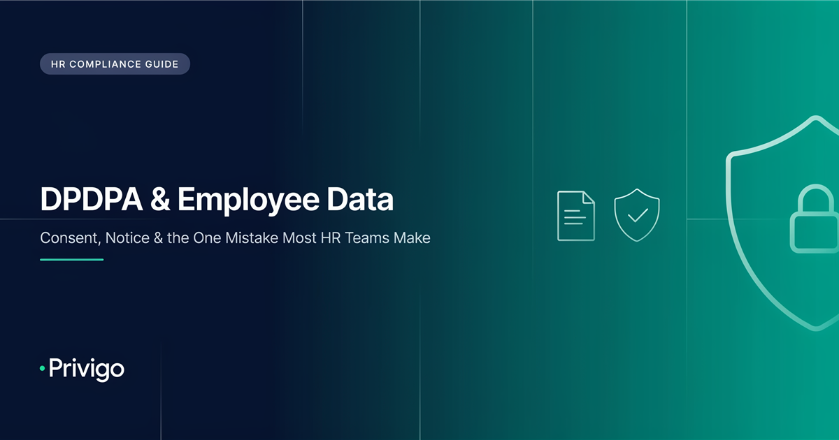 Employee data protection India decision framework for employment-purpose processing, notice and consent